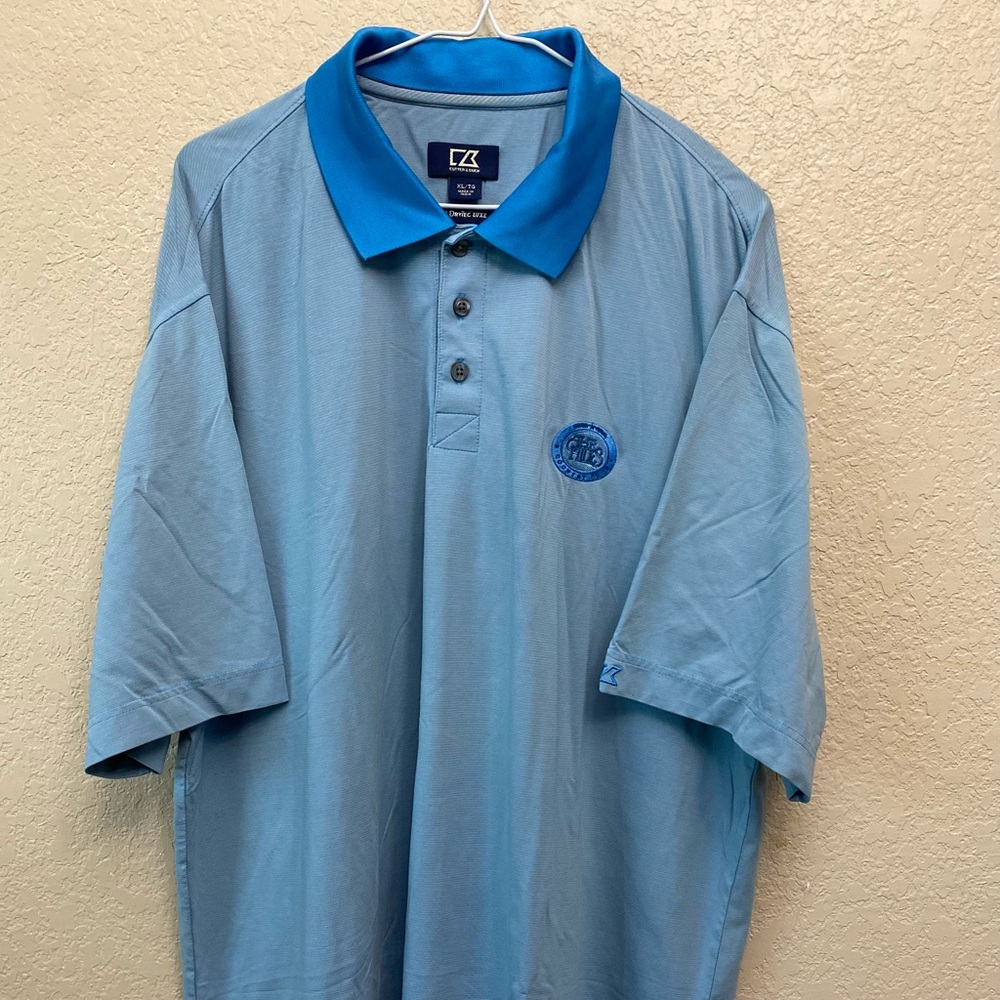 Cutter & Buck Sky Blue Polo Shirt